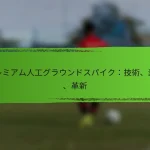 プレミアム人工グラウンドスパイク：技術、素材、革新